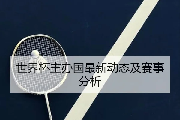世界杯主办国最新动态及赛事分析